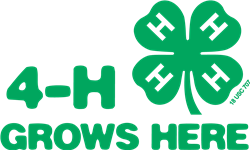4-H Grows Here logo