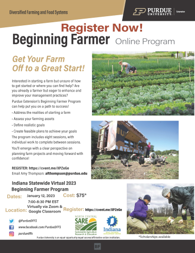 beginning farmer flyer image