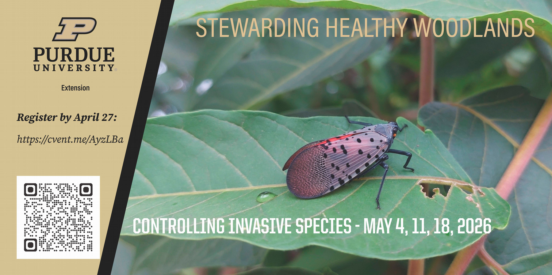 invasive species program starting May 4