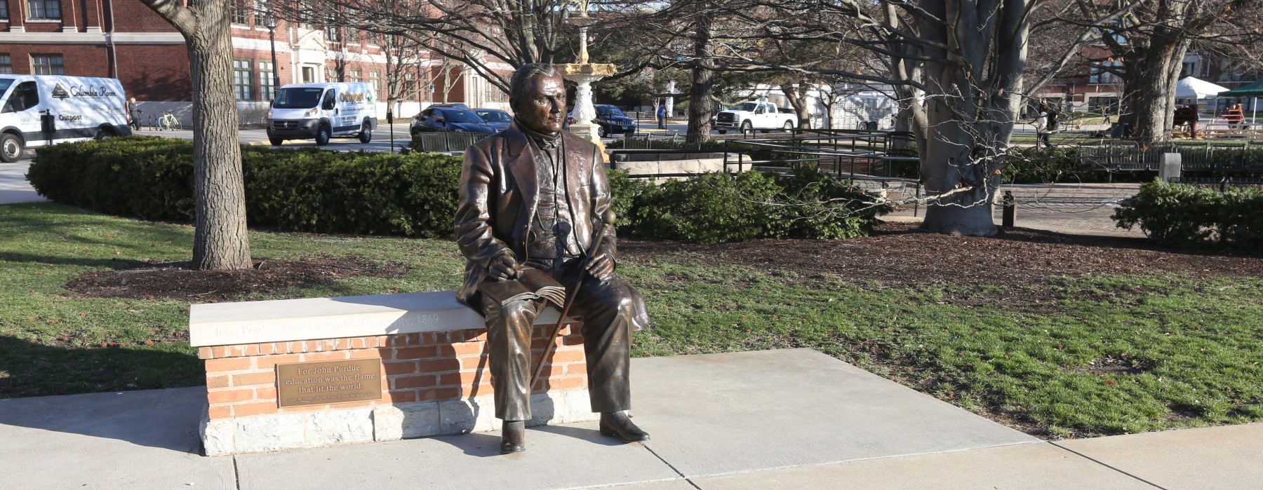 John Purdue statue