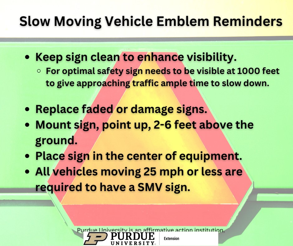 slow moving vehicle emblem