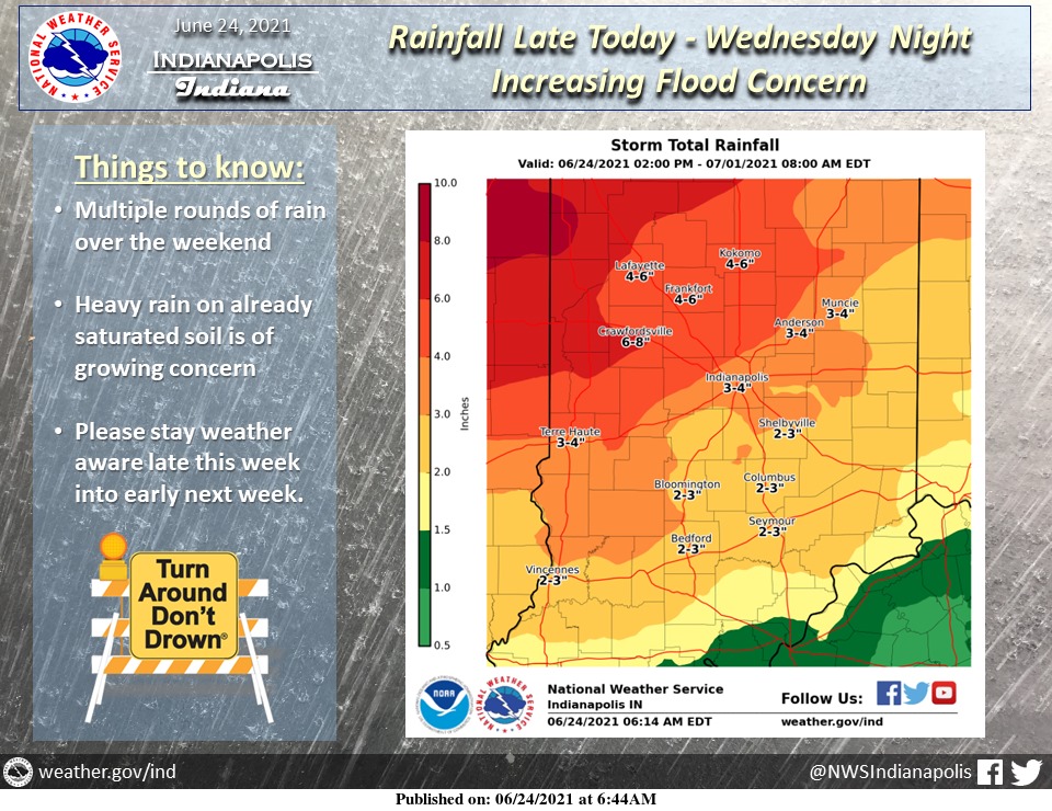 rainfall map