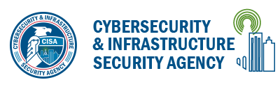 Imga with logo for cisa (Cybersecurity and Infrastructure Security Agency)