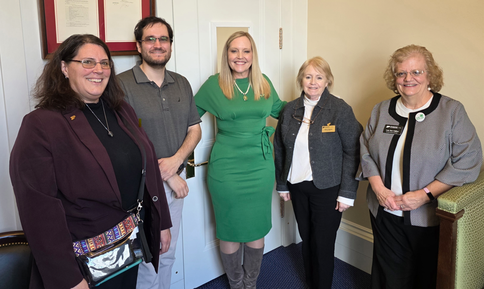 Purdue CARET delegation meeting with Congresswoman Erin Houcin