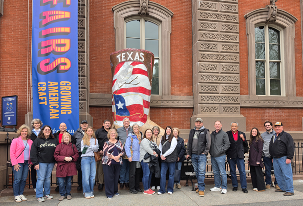 Purdue CARET group photo at Renwick Gallery