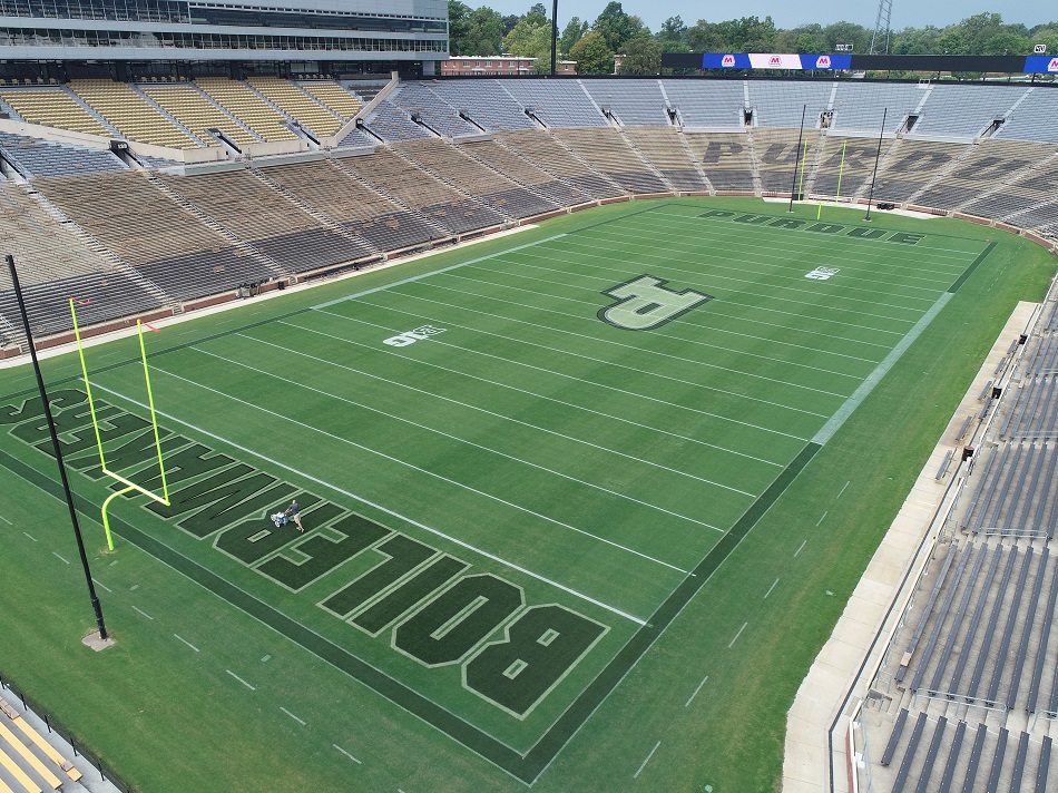 Image of the Purdue football field