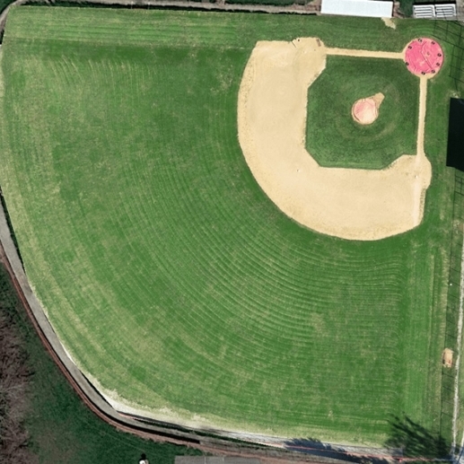 Image of a baseball field 
