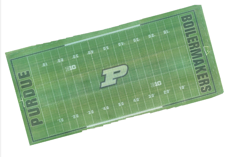 Image of a Purdue Football field